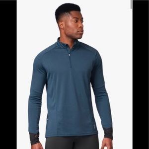 On-Running Gray/green Men’s Weather Shirt